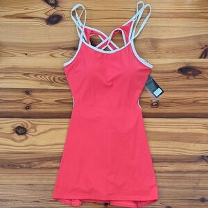 NWT Kimberly C Coral Athleisure Strappy Athletic Dress size L